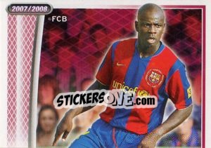 Sticker Lilian Thuram - FC Barcelona 2007-2008 n. 41 - Panini