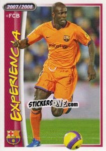 Sticker Lilian Thuram (experiencia) - FC Barcelona 2007-2008 - Panini