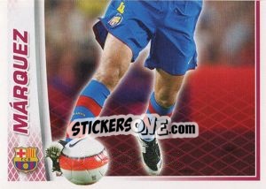 Sticker Rafael Marquez - FC Barcelona 2007-2008 - Panini