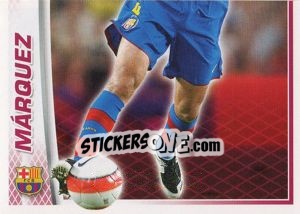 Sticker Rafael Marquez - FC Barcelona 2007-2008 n. 54 - Panini