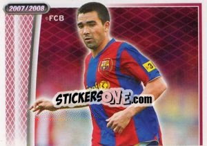 Sticker Deco - FC Barcelona 2007-2008 n. 77 - Panini