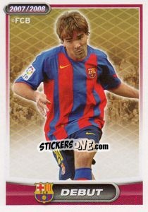 Sticker Deco (debut) - FC Barcelona 2007-2008 n. 80 - Panini