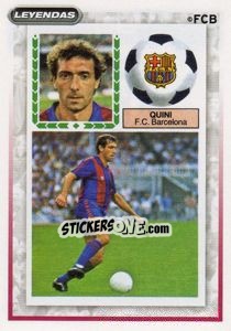Sticker Quini - FC Barcelona 2007-2008 - Panini