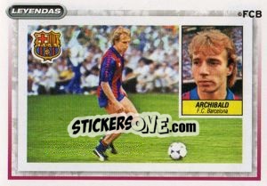 Sticker Archibald - FC Barcelona 2007-2008 n. 91 - Panini