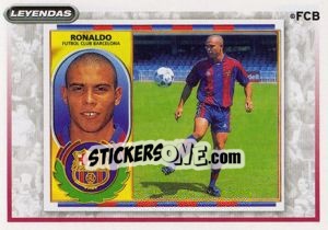 Sticker Ronaldo - FC Barcelona 2007-2008 n. 96 - Panini