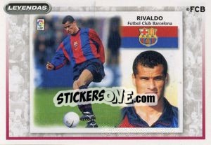 Sticker Rivaldo - FC Barcelona 2007-2008 n. 97 - Panini