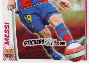 Sticker Messi - FC Barcelona 2007-2008 n. 108 - Panini