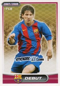 Cromo Messi (debut)