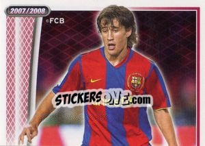 Sticker Bojan Krkic - FC Barcelona 2007-2008 n. 131 - Panini