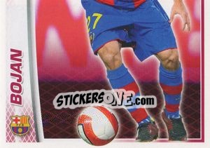 Cromo Bojan Krkic - FC Barcelona 2007-2008 - Panini