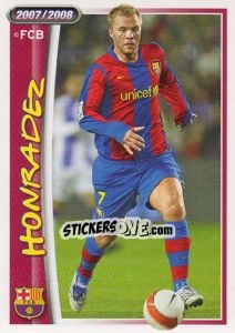Cromo Gudjohnsen (honradez) - FC Barcelona 2007-2008 - Panini