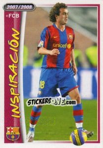 Sticker Ezquerro (inspiracion) - FC Barcelona 2007-2008 - Panini