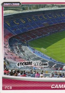 Sticker Camp Nou - FC Barcelona 2007-2008 n. 149 - Panini