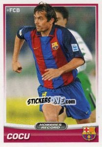 Cromo Phillip Cocu (partidos) - FC Barcelona 2007-2008 - Panini
