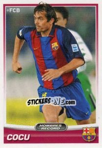 Sticker Phillip Cocu (partidos) - FC Barcelona 2007-2008 n. 163 - Panini