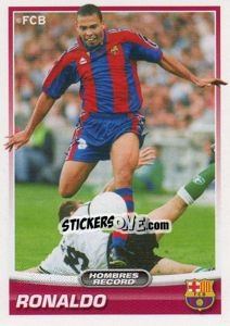 Sticker Ronaldo (pichichi) - FC Barcelona 2007-2008 n. 164 - Panini