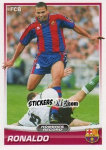 Sticker Ronaldo (pichichi) - FC Barcelona 2007-2008 - Panini