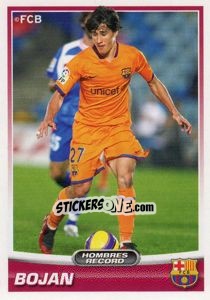 Sticker Bojan Krkic (juventud) - FC Barcelona 2007-2008 n. 166 - Panini