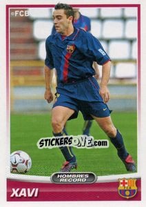 Sticker Xavi (Europa) - FC Barcelona 2007-2008 - Panini