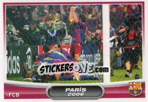 Sticker Justo Campeon - FC Barcelona 2007-2008 n. 177 - Panini