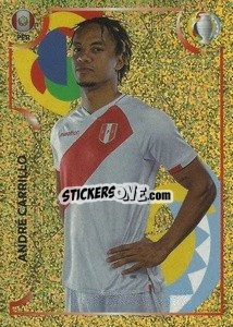 Sticker André Carrillo - CONMEBOL Copa América 2021
 n. PER16 - Panini