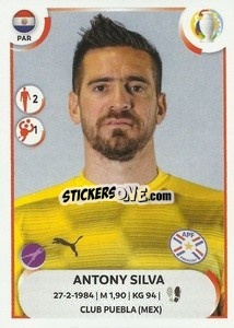 Sticker Antony Silva - CONMEBOL Copa América 2021
 - Panini