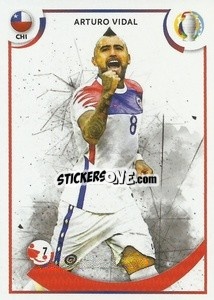 Cromo Arturo Vidal (Chile) - CONMEBOL Copa América 2021
 - Panini