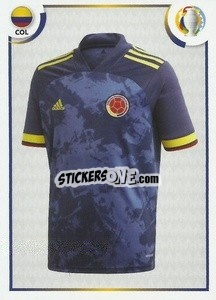 Sticker Away shirt - CONMEBOL Copa América 2021
 n. COL26 - Panini