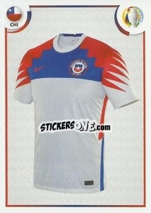 Sticker Away shirt - CONMEBOL Copa América 2021
 - Panini