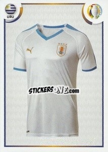 Sticker Away shirt - CONMEBOL Copa América 2021
 n. URU26 - Panini