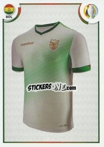 Sticker Away shirt - CONMEBOL Copa América 2021
 n. BOL26 - Panini