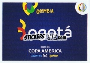 Sticker Bogota - CONMEBOL Copa América 2021
 n. C13 - Panini