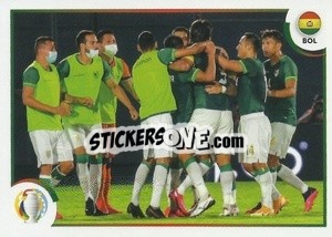 Sticker Celebration - CONMEBOL Copa América 2021
 - Panini