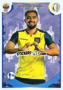 Sticker Cristhian Noboa (Ecuador) - CONMEBOL Copa América 2021
 n. M15 - Panini