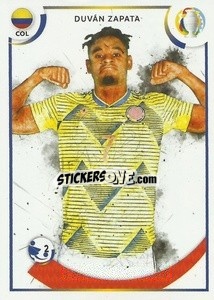 Cromo Duván Zapata (Colombia) - CONMEBOL Copa América 2021
 - Panini