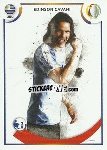 Sticker Edinson Cavani (Uruguay) - CONMEBOL Copa América 2021
 n. GOL17 - Panini