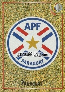 Sticker Emblem - CONMEBOL Copa América 2021
 n. PAR1 - Panini