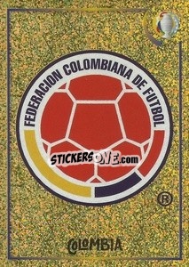 Sticker Emblem - CONMEBOL Copa América 2021
 n. COL1 - Panini