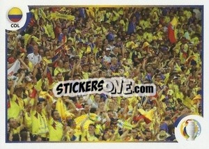 Sticker Fans - CONMEBOL Copa América 2021
 n. COL27 - Panini