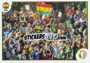 Sticker Fans - CONMEBOL Copa América 2021
 n. BOL27 - Panini
