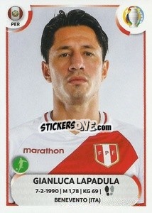 Sticker Gianluca Lapadula - CONMEBOL Copa América 2021
 - Panini