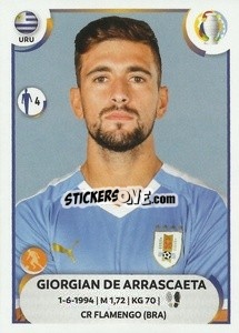 Sticker Giorgian de Arrascaeta