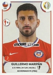 Sticker Guillermo Maripán - CONMEBOL Copa América 2021
 - Panini
