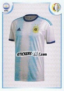 Cromo Home shirt - CONMEBOL Copa América 2021
 - Panini