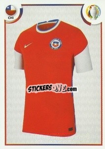 Sticker Home shirt - CONMEBOL Copa América 2021
 n. CHI25 - Panini