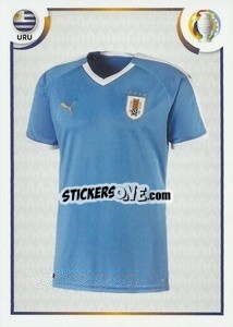 Sticker Home shirt - CONMEBOL Copa América 2021
 n. URU25 - Panini