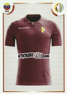 Sticker Home shirt - CONMEBOL Copa América 2021
 n. VEN25 - Panini