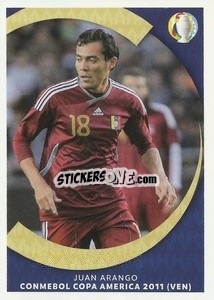 Sticker Juan Arango - Conmebol Copa America 2011