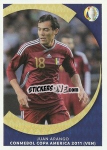 Sticker Juan Arango - Conmebol Copa America 2011 - CONMEBOL Copa América 2021
 n. LE12 - Panini