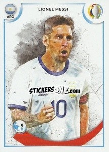 Cromo Lionel Messi (Argentina) - CONMEBOL Copa América 2021
 - Panini